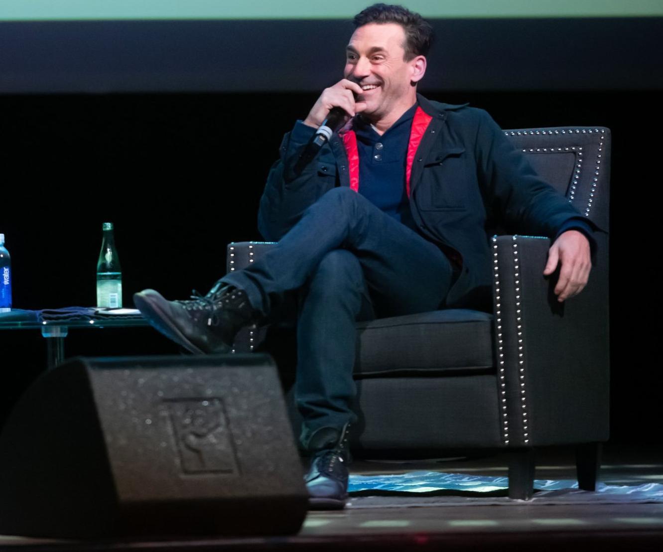 Jeff Tweedy and Jon Hamm at the Pageant